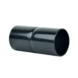 Karmantyú fém 25mm-csőátmérőhöz kúpos halogénmentes acél fekete KOPOS